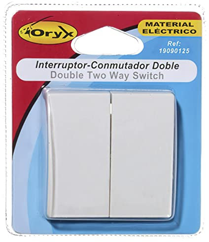 ORYX Interruptor/Conmutador Oryx Doble (Mecanismo)