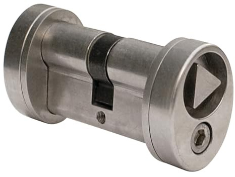 Locinox Dreikantzylinder T14 aus Edelstahl, für 54-60 mm Europrofilzylinder, Länge 79mm