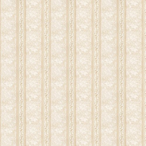 MyTinyWorld Pack of 5 Dolls House Ornate Light Brown Striped Wallpaper Sheets