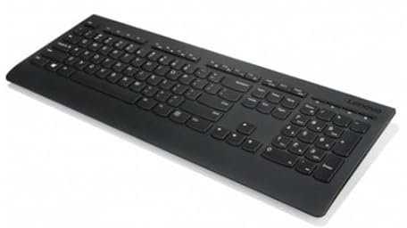 Lenovo Belgische Profi-Tastatur RF Wireless, UK-Englisch, Schwarz – Tastaturen (Standard, kabellos, RF Wireless, Schwarz)