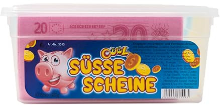 Cool Scheine Esspapier | süßes Bargeld | 400 Euroscheine in der Frischhaltebox, 400 g