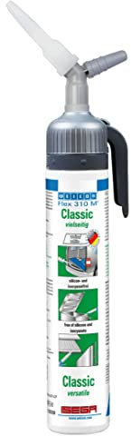 WEICON Flex 310 M® Clásico | 200 ml | Adhesivo elástico universal | Blanco
