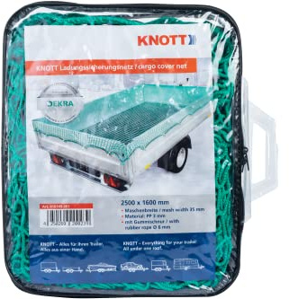 KNOTT Filet pour remorque 1600x2500 avec Cordon élastique
