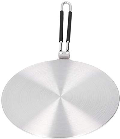 Universal-Adapterplatte, Induktionsadapter | Adapter für Induktionskochplatten aus Edelstahl und Metall 24 cm