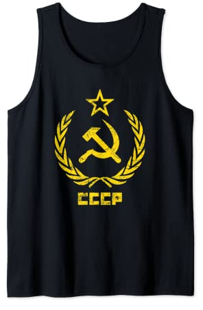 Hammer und Sichel Stern CCCP Sowjetunion Tank Top
