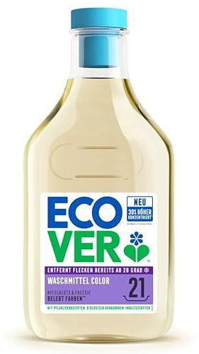 Ecover Waschmittel Color, Apfelblüte & Freesie, 750ml