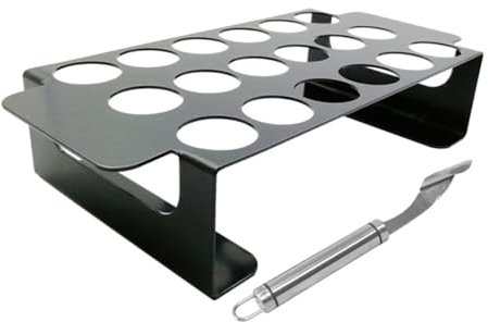 CIYODO Parrilla para Pimientos y Muslos de Pollo de Acero Inoxidable