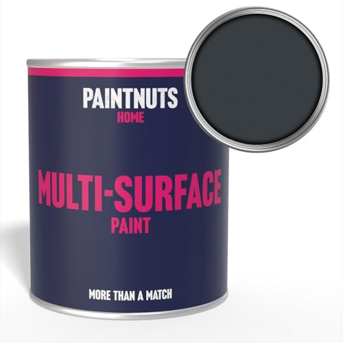 Paintnuts Multi-Surface Paint - RAL-7016 - ANTHRACITE GREY - 250ml Tin - Satin Finish