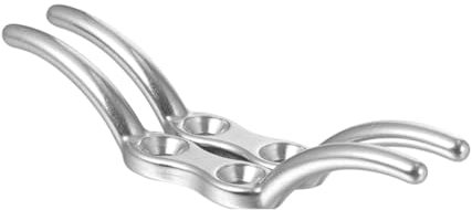 GAROZATION 2stücke Edelstahl Bootsklampe Korrosionsbeständig Für Kajak Und Boot Inklusive Schrauben Robuste Befestigung Für Sicheres Anlegen Und Verankern