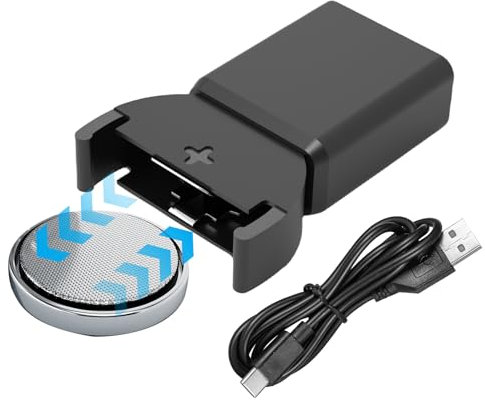 Coin Cell Battery Charger, Coin Cell Button Battery Charger - USB with LED Indicator Using Coin Cell Battery Save You The Hassle Of Guessing