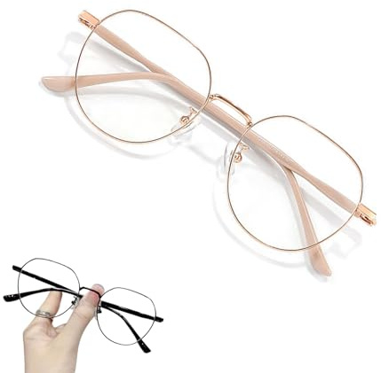 Generisch Großer Lesebrillen für Frauen, Blaulicht-blockierende Computer-Lesebrille, Ultraleicht Damen Computer-Brille(Schwarz,2.0 x)