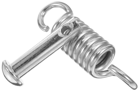 Abaodam Kit Molla e Ganci per Sedia Sospesa, Accessori Resistenti per Amaca e Altalena da Veranda, Molla per Sedia Amaca Perno di Estensione