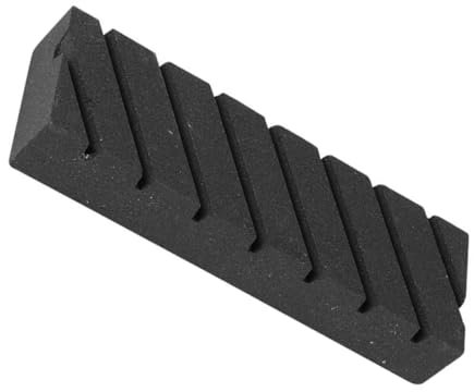 SOLUSTRE Multi-Purpose Sharpening Stone for Camping Outdoor Black Silicon Carbide Whetstone
