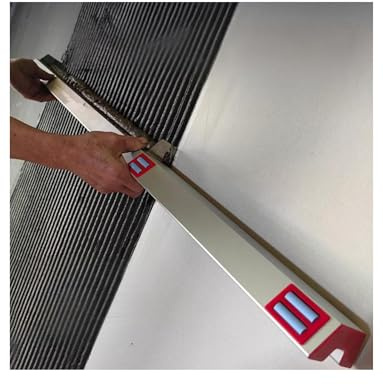 Paleta de mortero ajustable con muescas para nivelación de azulejos de pared, ideal para mampostería y azulejos grandes