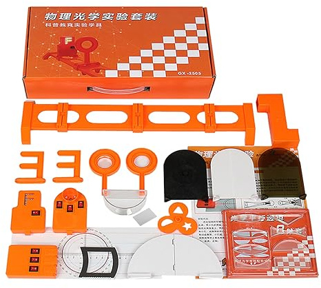 Experimentierkasten Set Optische Bank und Aufsatz Set Physik Lehre Beruf Optische Geräte Parallele Lichtquelle Physik Demonstration Kits