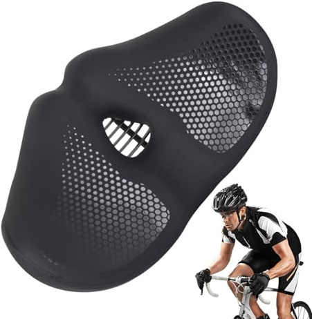 Mountainbike sadel - expanderad 32 x 18,5 cm, stötdämpande vägstol | hög elasticitet svampridkudde, för dagliga resor, camping, utomhusaktiviteter