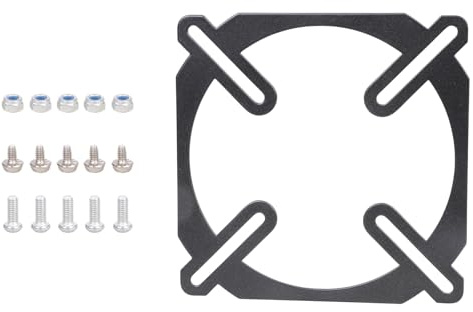 FANSHINUO Metal Fan Conversion Bracket 6-12Inch Computer Case Mounting Hardware Heat Dissipation Design Heat Sink Fan Bracket Computer Accessories