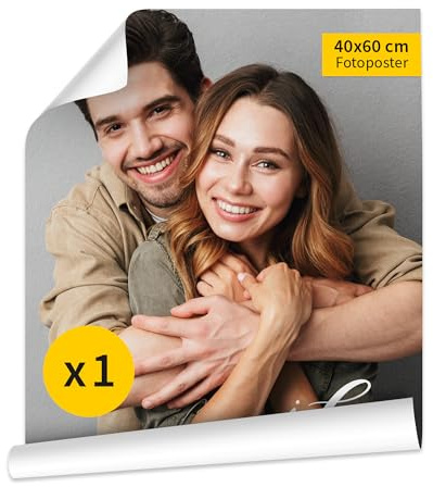 druck.de Fotoposter 40x60cm - matt - eigenes Foto - Wandbild | Fotoposter mit eigenem Foto, 40x60cm, matter Kunstdruck, Premium Wandbild, personalisierbar, Fotogeschenk