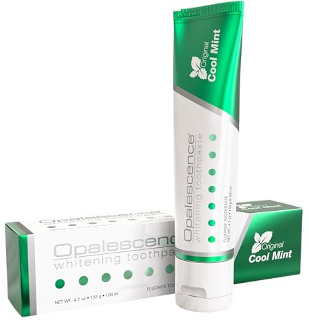 OpalescenceTeeth Whitening Toothpaste - Pack of 1 - Fluoride Oral Care - 4.7 Oz - Cool Mint - TP-5166-1