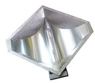 Diamond Grow Light Reflector, Reflection Unit 600w-1000w. For Hydroponics, Agriculture, Indoor Gardening, Greenhouse etc