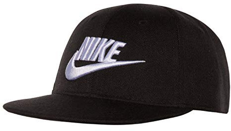 Nike Boy's Graphic Snapback Hat (4-7, Black/White)