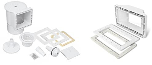 poolomio Einbauskimmer, Skimmer, Oberflächenskimmer für Stahlwandpool - breitmaul