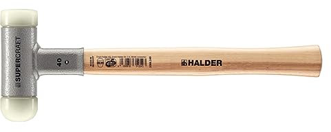 Supercraft 3366.240 - Martillo de carpintero (mango de nogal barnizado y ergonómico, diámetro de 40 mm)