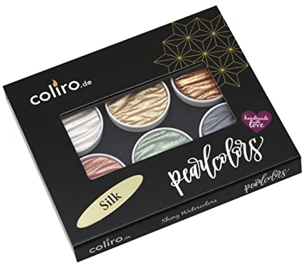 Coliro Silk Pearlcolor Set - Wasserfarben