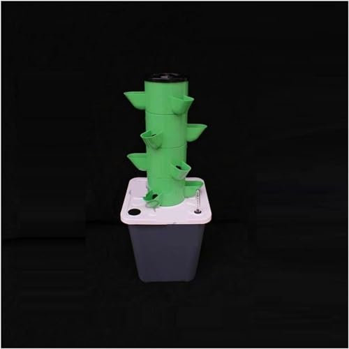 XENITE Hydroponics Growing System Garden Hydroponic Soilless Cultivation Kits DIY Balcony Dimensional Planting Column Pp Colonization Cups Vegetable Grow Tower Indoor Garden (Color : 5-Tier Set Mix