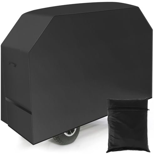Funda Barbacoa Exterior Impermeable Funda para Barbacoa Exterior Impermeable Antiviento UV Antiagua Antihumedad Antipolvo para Barbacoa Terraza Jardín Cámping(190 * 71 * 117cm)
