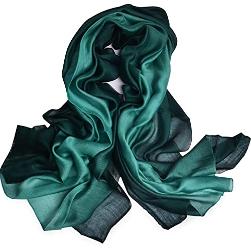 SNUG STAR Baumwolle Seidenschal Elegante Weiche Wraps Farbton Schals für Frauen