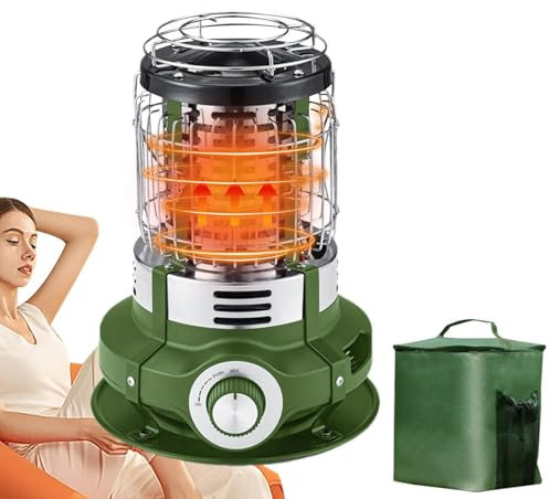 Chauffage de terrasse, chauffage extérieur | Chauffages de garage | Chauffage de Patio électrique Portable 1500W, poêle avec Protection contre le basculement, pour Garage, serre, usage extérieur