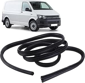7E0837912B 4.2M Auto Türdichtung, Autotür Gummidichtung Schalldichter Dichtungsstreifen Türdichtung Türdichtleiste Dichtung Links Fahrerseite 7E0837912B Kompatibel für VW Transporter T5 4.2M