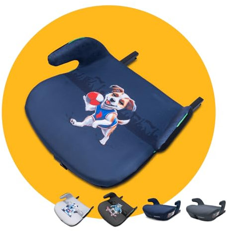 Osann Boost, Ergonomische Sitzerhöhung mit Isofix, für Kinder ab 135 bis 150 cm - Dog