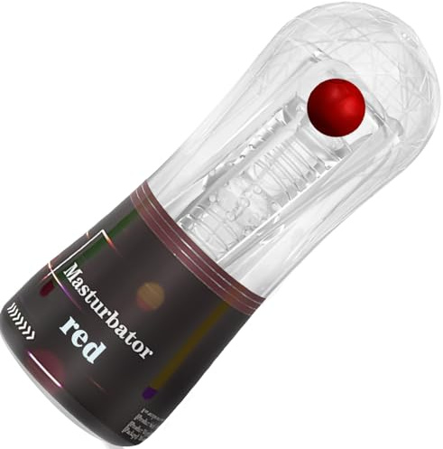 FOPS Masturbator Cup für Männer – Ergonomisches Sleeve für Vibro Ei 18 cm Ø 7 cm | Wasserdicht TPE + ABS, leicht zu reinigen diskretes Sexspielzeug für Männer MC34-4