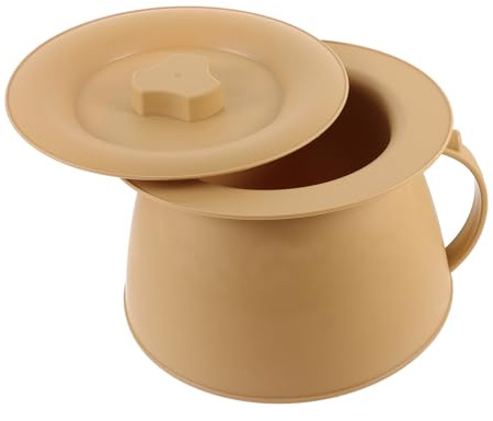 VALICLUD Pot de Chambre Portable avec Couvercle Urinoir Pratique Plastique pour Garçon Fille et Adultes pour Personnes Âgées Voyages Couleur Rose Sakura