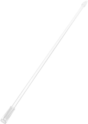 LIFKICH Accessoire De Store Vertical Transparent Tige De Commande Robuste Avec Crochet Pratique De Rechange Pour Tringles De Rideaux