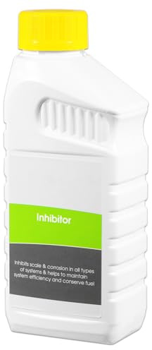 SPARES2GO Central Heating Inhibitor Concentrate Anti Corrosion Scale Radiator Liquid (500ml Bottle)