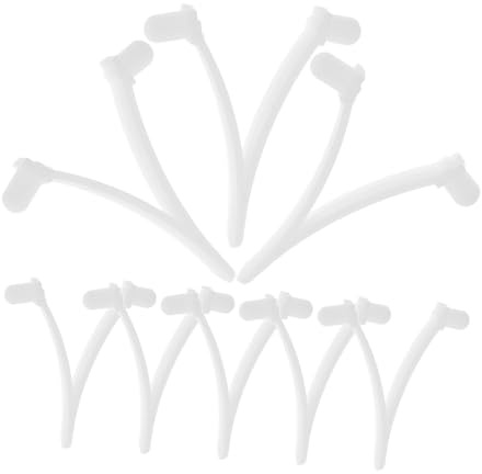 VINTORKY 8 Piezas Clips V para Piscina Accesorios de Limpieza de Piscina Clips para Mango y Cepillo Resistente Compatibles con Estándar Instalación Rápida sin Herramientas para Skimmer