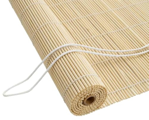 vidaXL Estor Enrollable Natural 40 x 160 cm Bambú