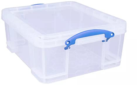 Really Useful Storage Box Clear, 18L