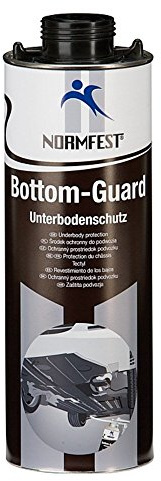 Normfest 2892-990 Bottom Guard Underbody Protection 1L Black Not Over Paintable