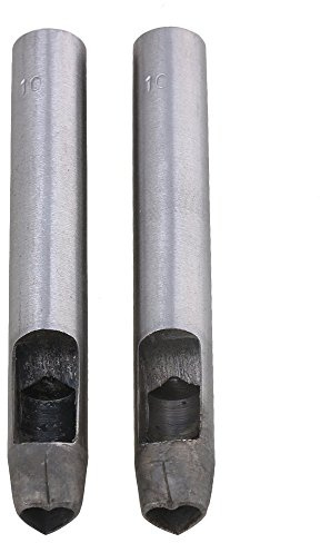 SGerste Caliber Lot de 2 emporte-pièces en acier en forme de cœur 10 mm