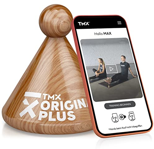 TMX® ORIGINAL PLUS TRIGGER – Triggerpunkt Drücker für schmale Muskelgruppen | Made in Germany | Medizinisch zertifiziert zur Eigenbehandlung von Verspannungen | Echtholz Buche – Natur