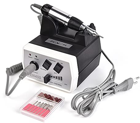 KADS 30000RPM Nail Art Drill Nail Equipment Manicure Tools Pedicure Acrylics Pink Electric Nail Art Drill Finger & Toe Machine Set