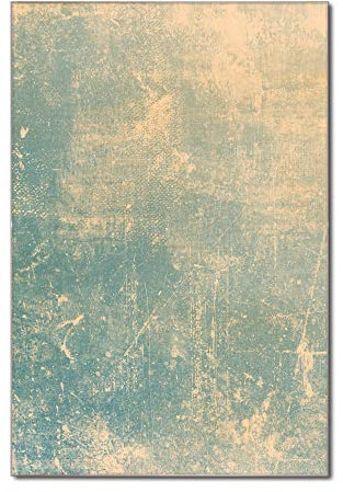 banjado Glas Magnettafel (60 x 90cm) - Magnetwand Glas - Magnetpinnwand als Memoboard - Pinnwand Magnettafel Küche, Büro, Kinderzimmer - Patina Grün