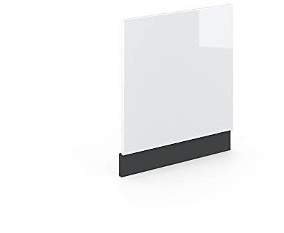 Vicco Frontblende Fame-Line, Weiß Hochglanz, 60 cm | MDF-Front · Ohne Arbeitsplatte · ✓ Passend zur Küchenfront · ✓ Frei kombinierbar · Einfache Integration ✓