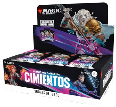 Caja de Sobres de Juego de Magic: The Gathering - Cimientos (Versión en Español)