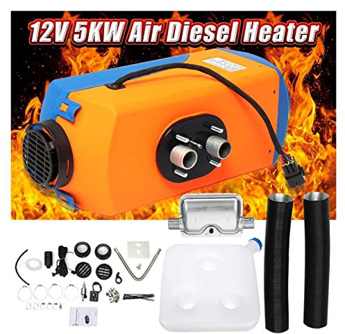 Chauffage diesel Un seul trou Bouton Type de chauffage Parking Chauffage autonome d'air de voiture Chauffe-12 / 24v 3 / 5kW chauffage auxiliaire for les camions bateau RV Maximiser l’efficacité énergé