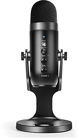 Msuiiixcccc Microphone USB Microphone for Recording, Streaming, Gaming, Podcasting On PC Condenser Mic for Mac Laptop Or Computer Mikrofo/Microfon Suitable for Anchor, Dubbing Studio, Recording, st